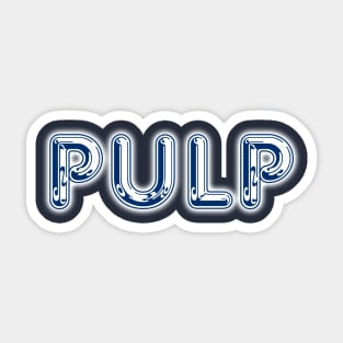 Pulp, Finland, Flow Festival 2024 Sticker